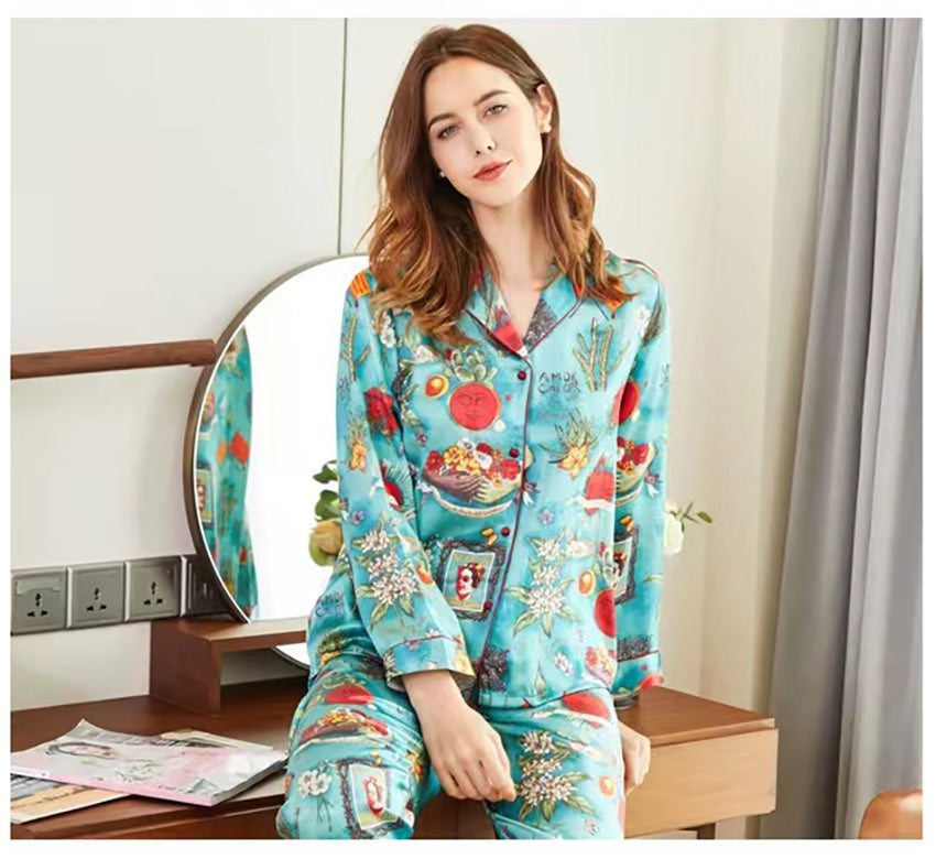 Women's 19MM 100% Silk Sleepwear