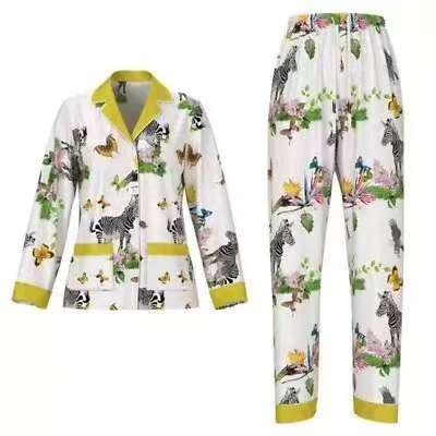 Women's 19MM 100% Silk Pajamas Set