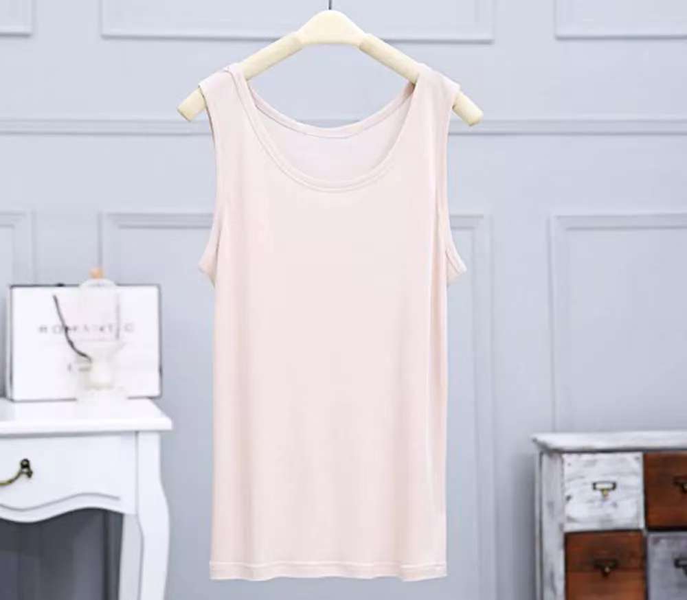 10 PCS Men's 100% Silk Tank Top