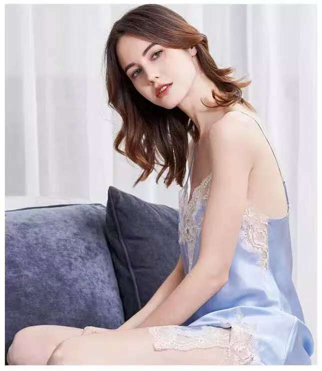 Women's 19MM 100% Silk Chemise