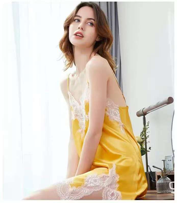 Women's 19MM 100% Silk Chemise