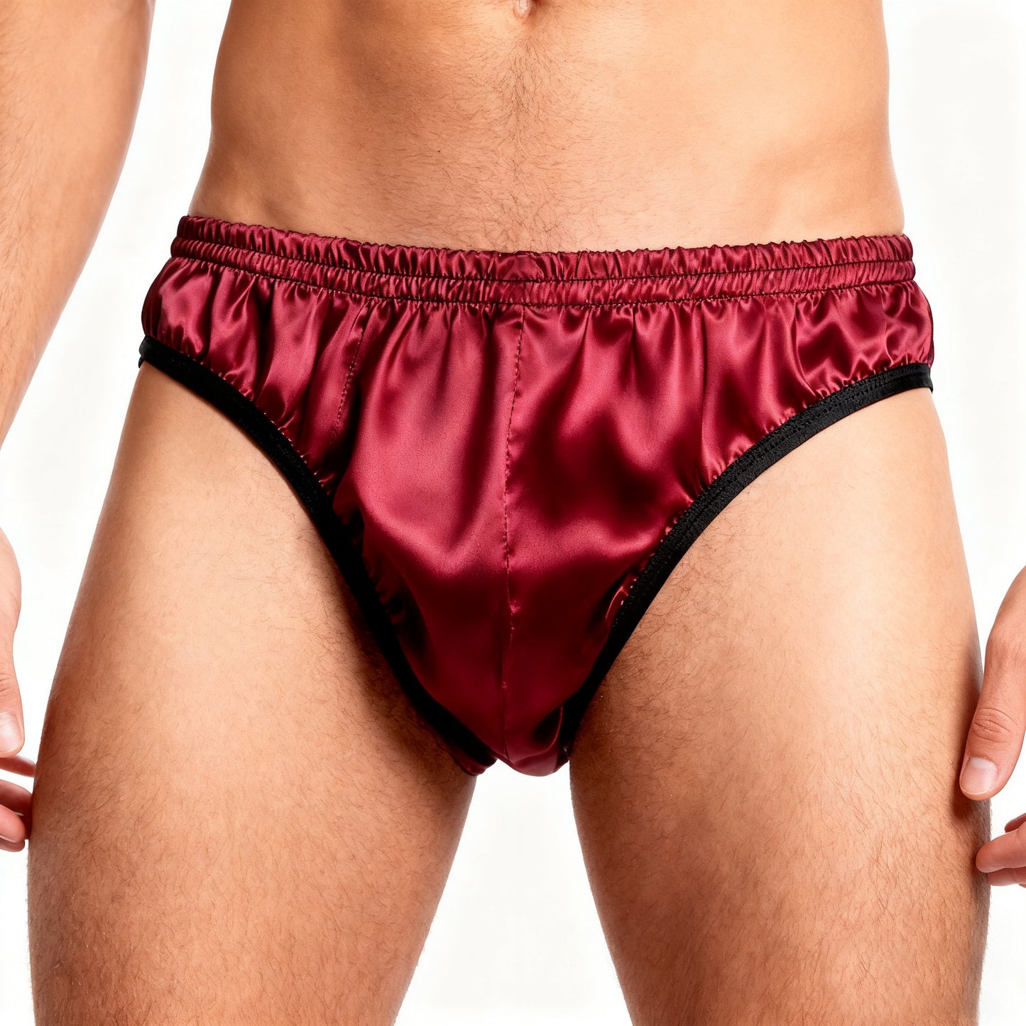 3 pcs 30mm Men's Silk Breifs