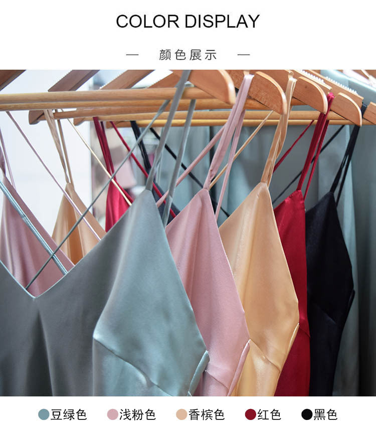 Women's 100% Silk Chemise Silk Sleepwear