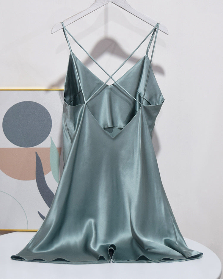 Women's 100% Silk Chemise Silk Sleepwear