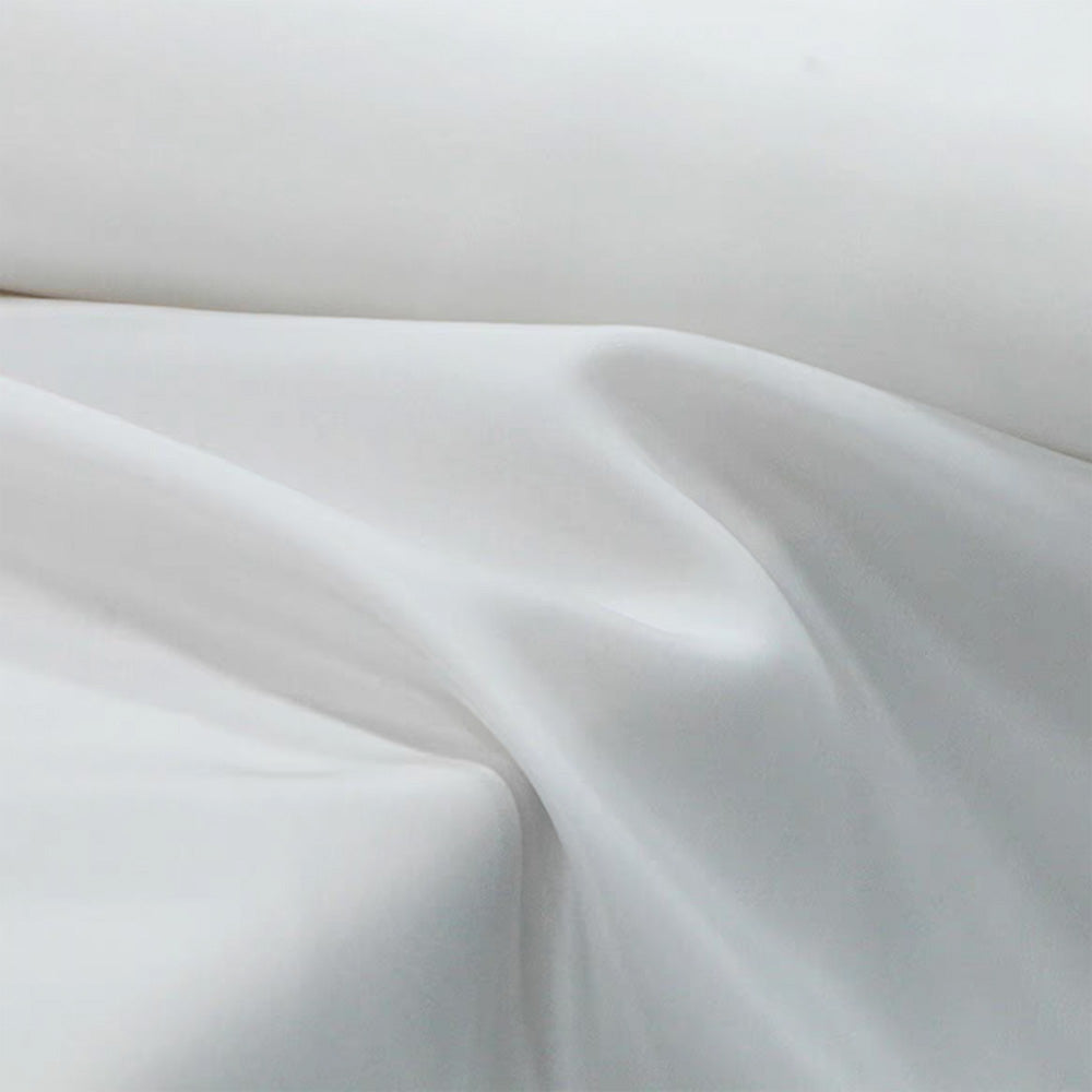 0.5m Natural Ivory Pure Mulberry Silk Habotai Fabric Soft Garment Lining Material