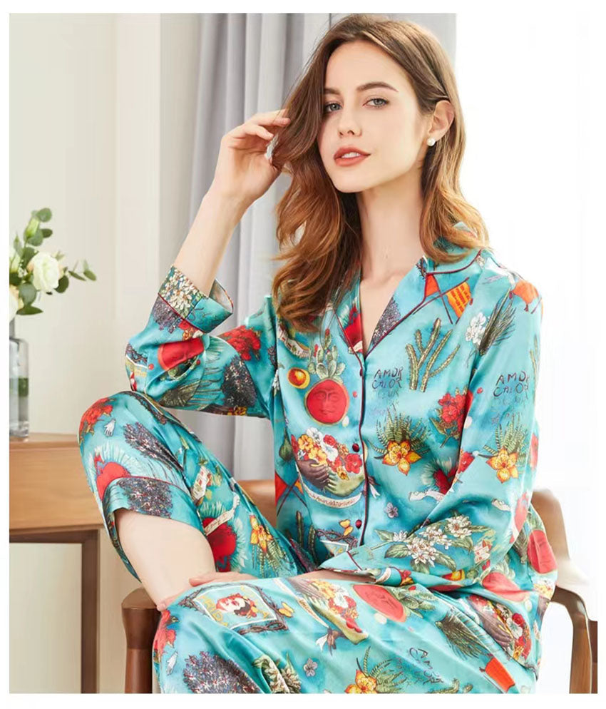 Women's 19MM 100% Silk Sleepwear