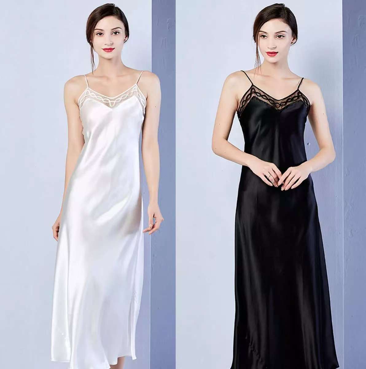 Women's 100% Pure Mulberry Silk Chemise