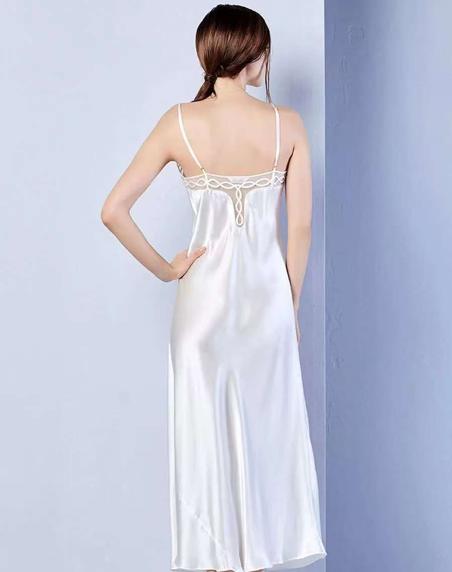 Women's 100% Pure Mulberry Silk Chemise