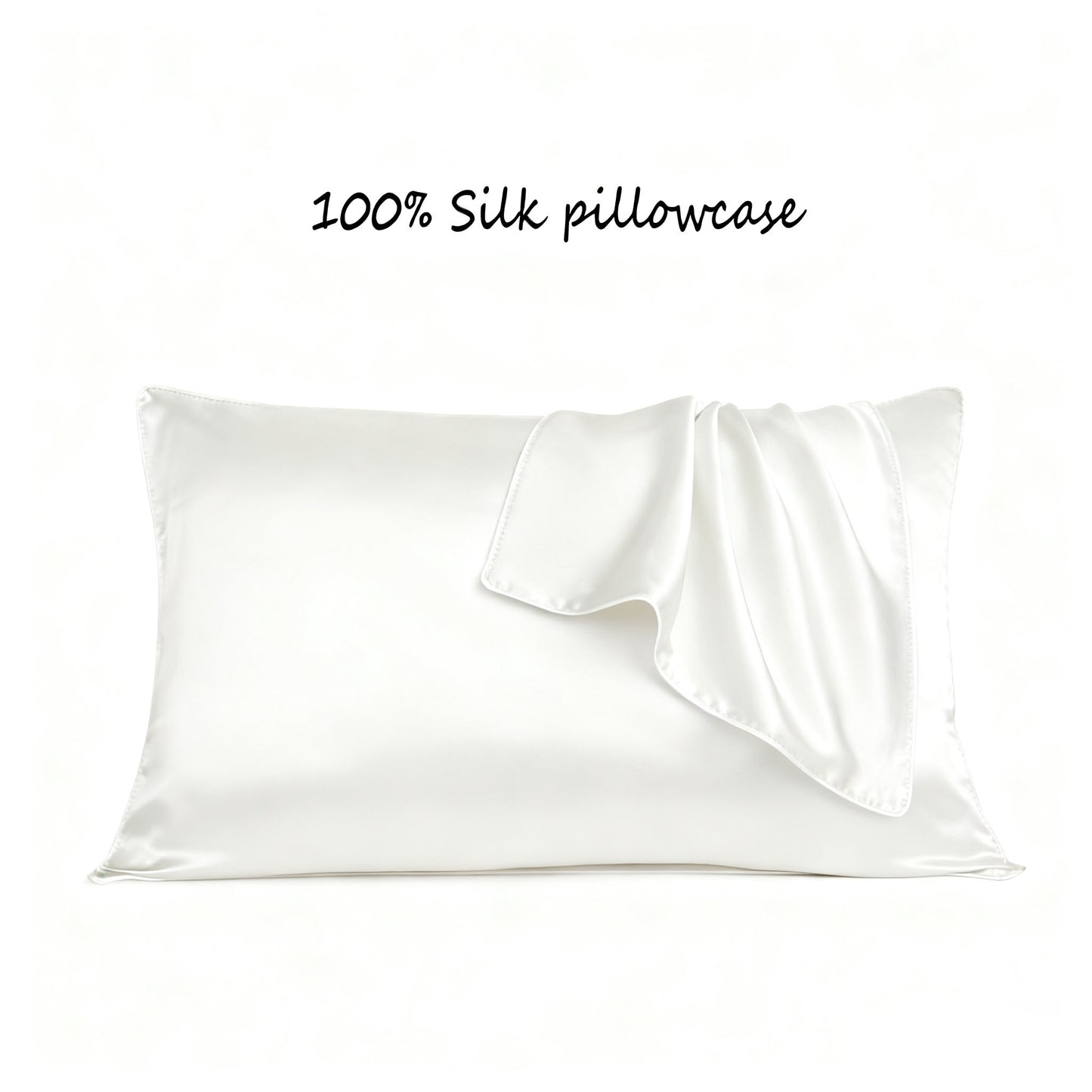 2Pcs Premium 40MM Silk Pillowcase for Hair & Skin