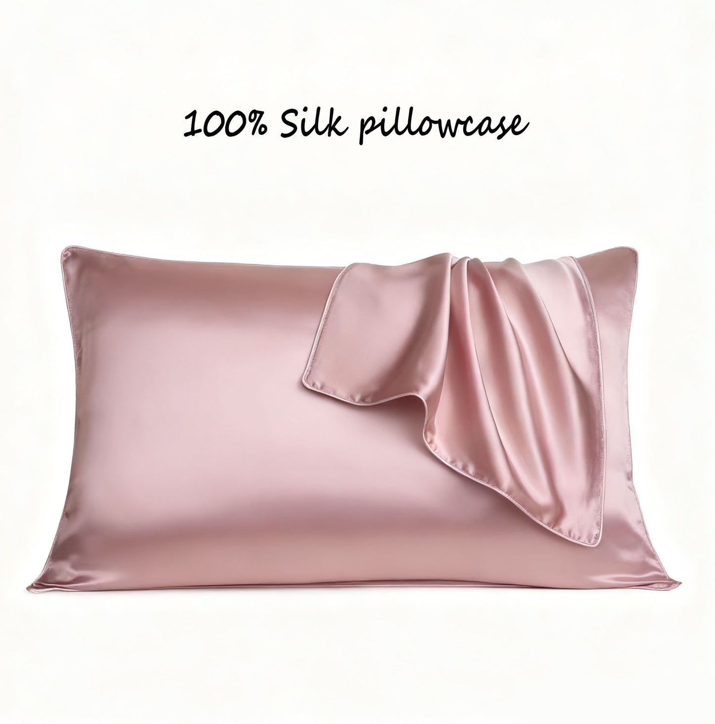 2Pcs Premium 40MM Silk Pillowcase for Hair & Skin