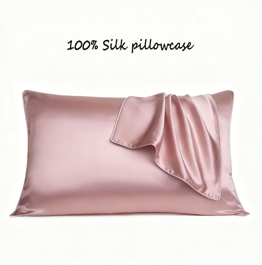 2Pcs Premium 40MM Silk Pillowcase for Hair & Skin