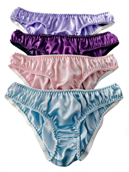 30pcs Womens 100% mulberry Silk Panties XS - 2XL Wholesale Lot