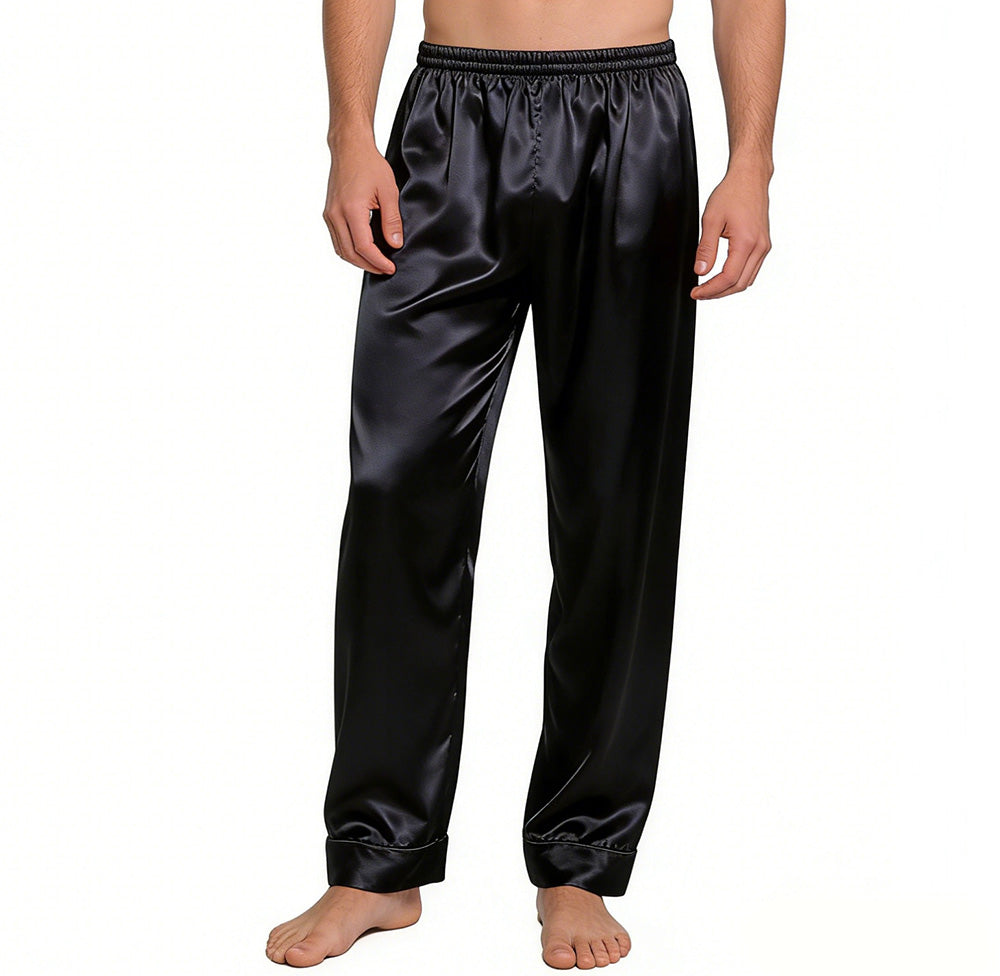 Men's 100% Silk Pajama Pants 19MM