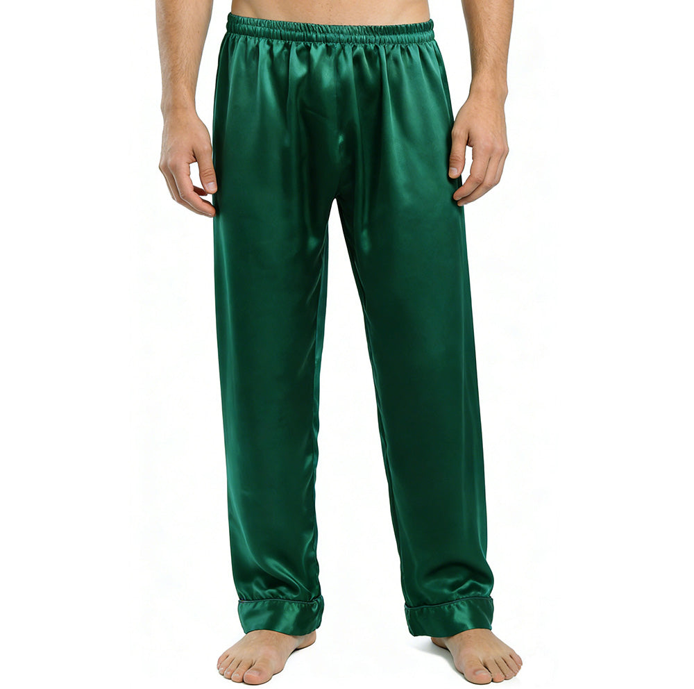 Men's 100% Silk Pajama Pants 19MM