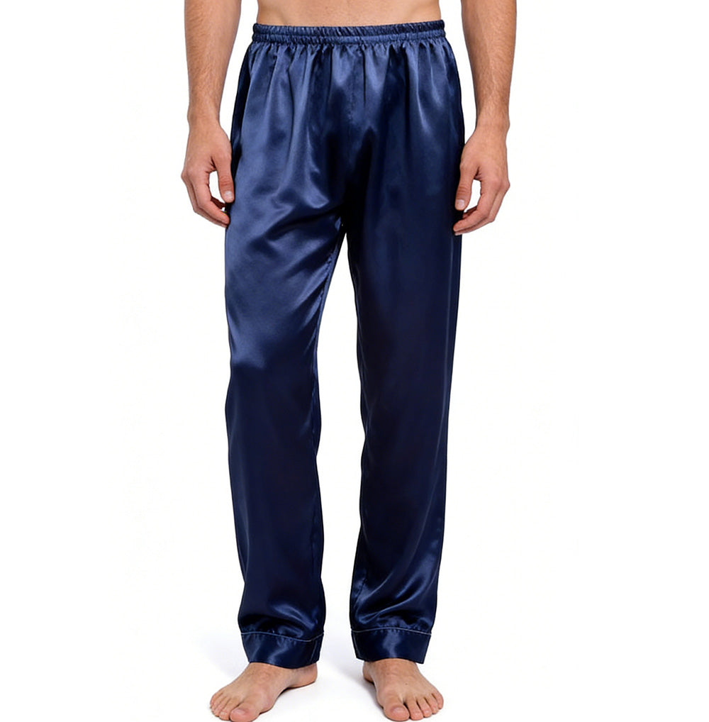Men's 100% Silk Pajama Pants 19MM