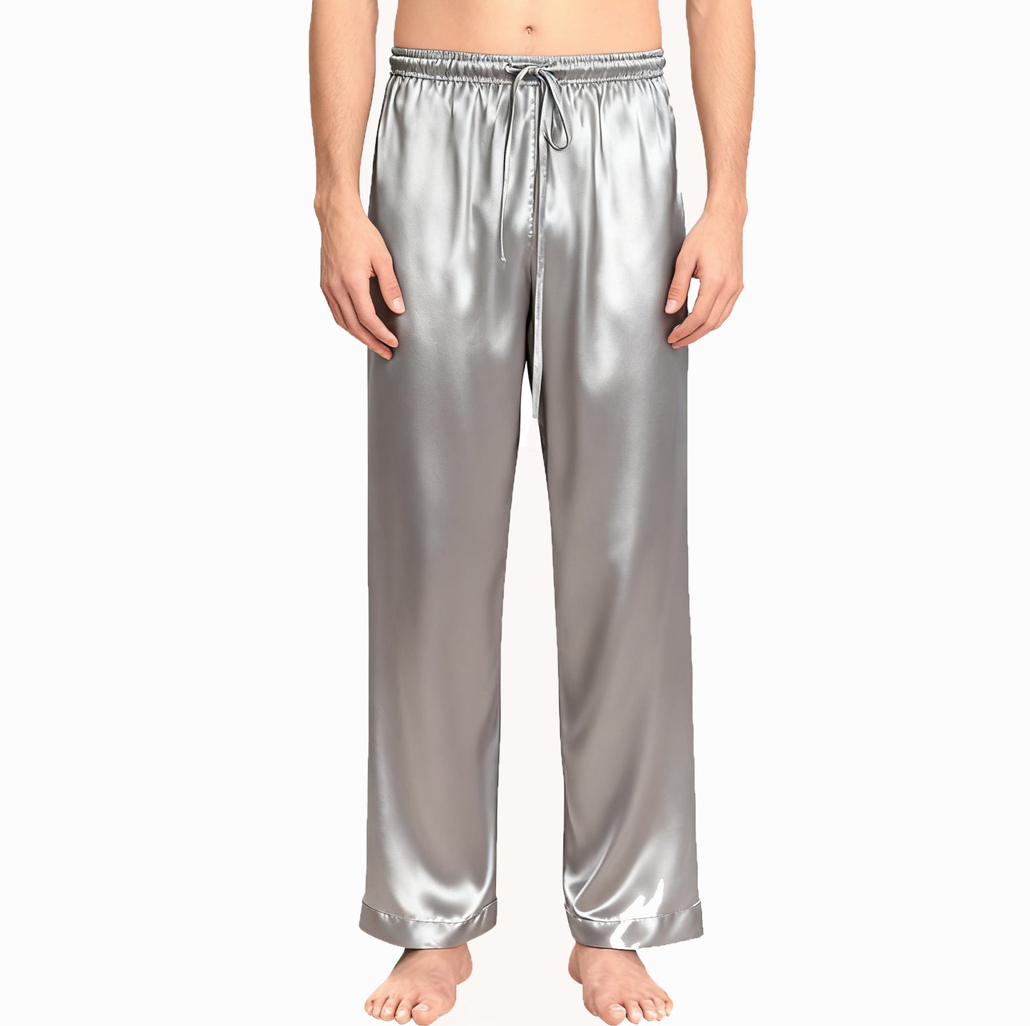 Men's 30MM 100% Silk Pajama Pants