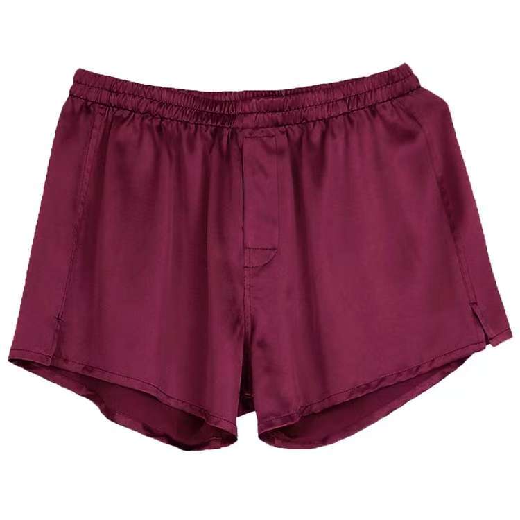 Men's 100% Silk Boxer Shorts