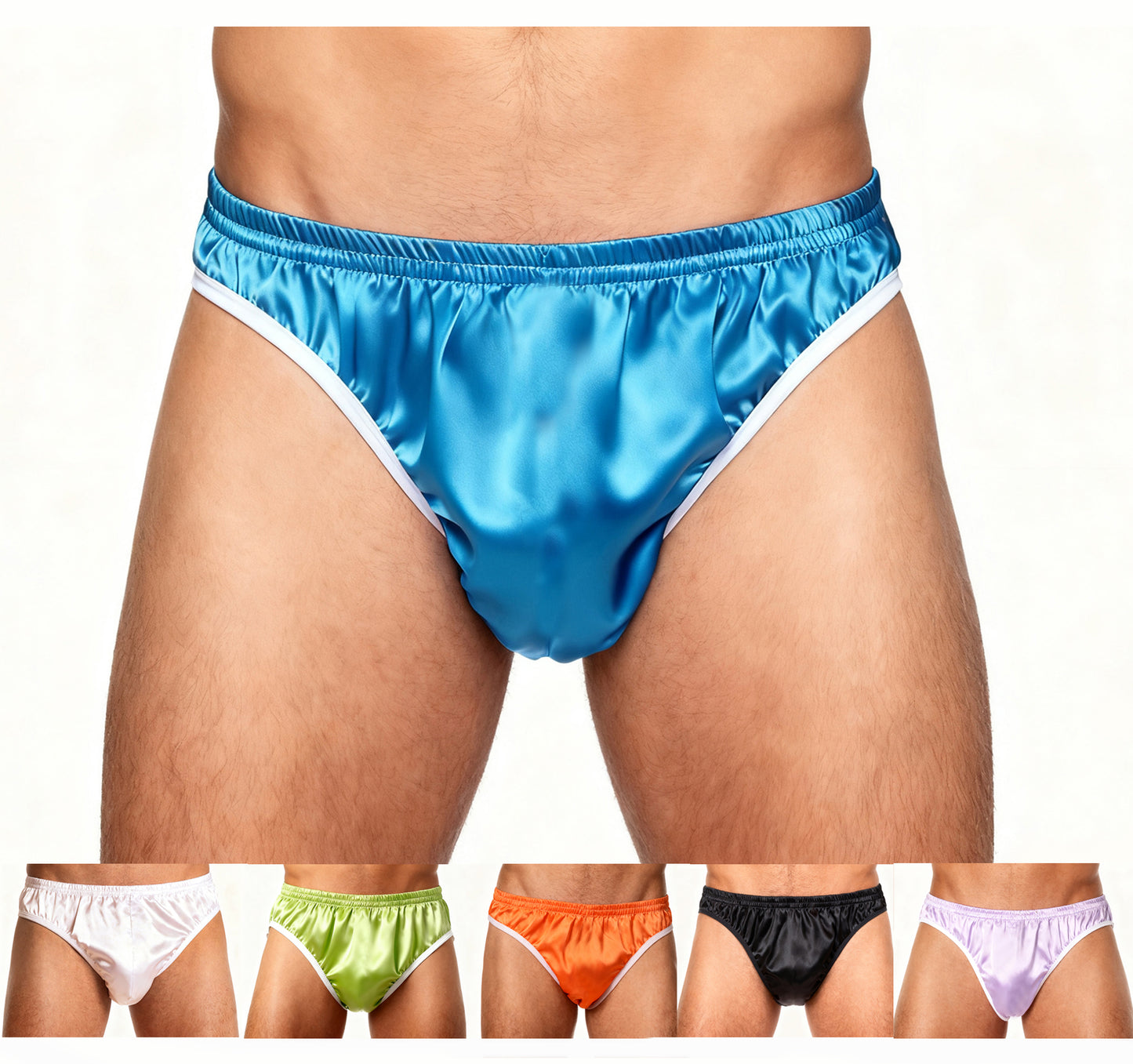 12 pcs Men's Silk Breifs