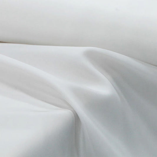 0.5m Natural Ivory Pure Mulberry Silk Habotai Fabric Soft Garment Lining Material